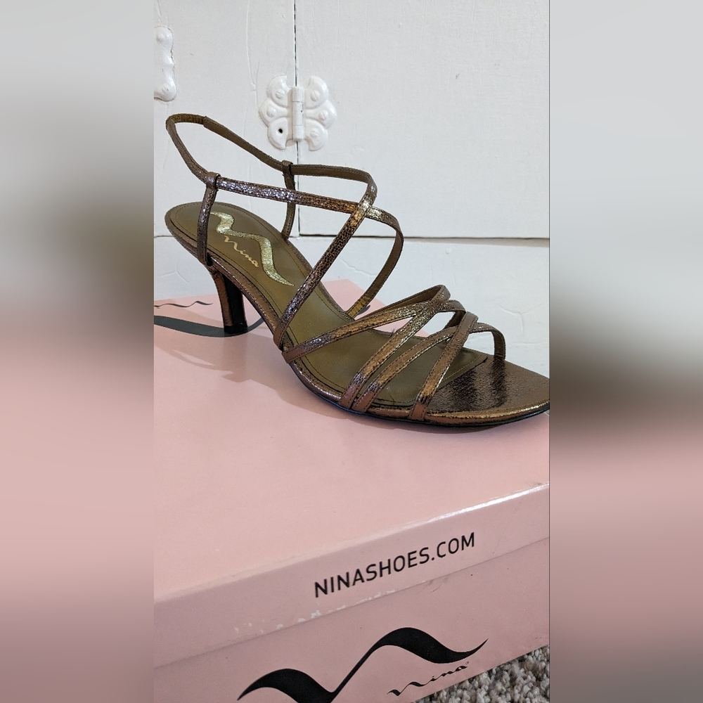 Women's strappy heels